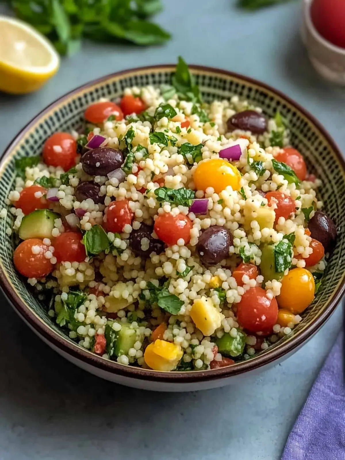 Mediterranean Couscous Salad
