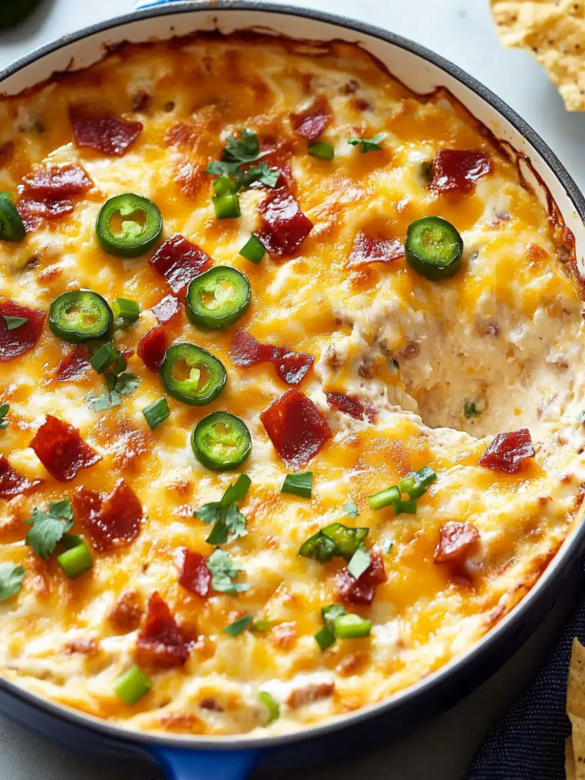 Irresistible Jalapeño Popper Dip for Your Game Day Bash