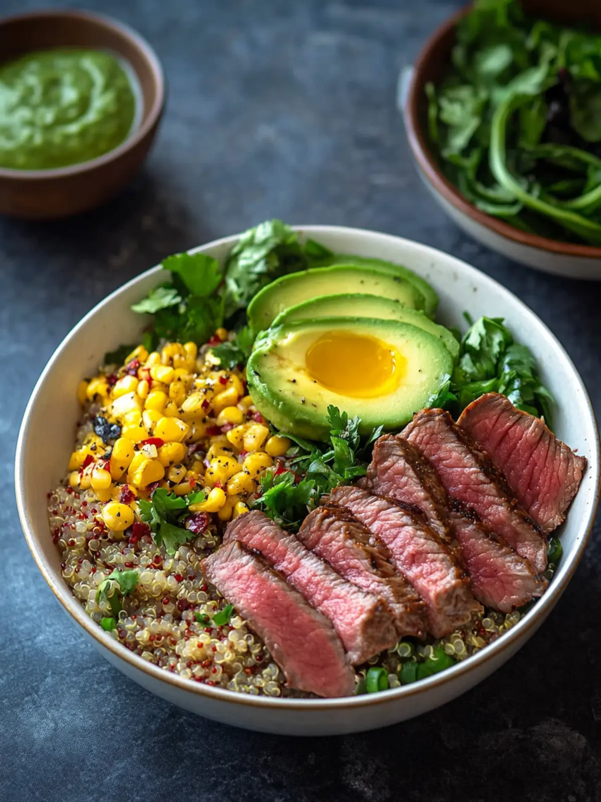 Easy Steak Quinoa Bowl Recipe