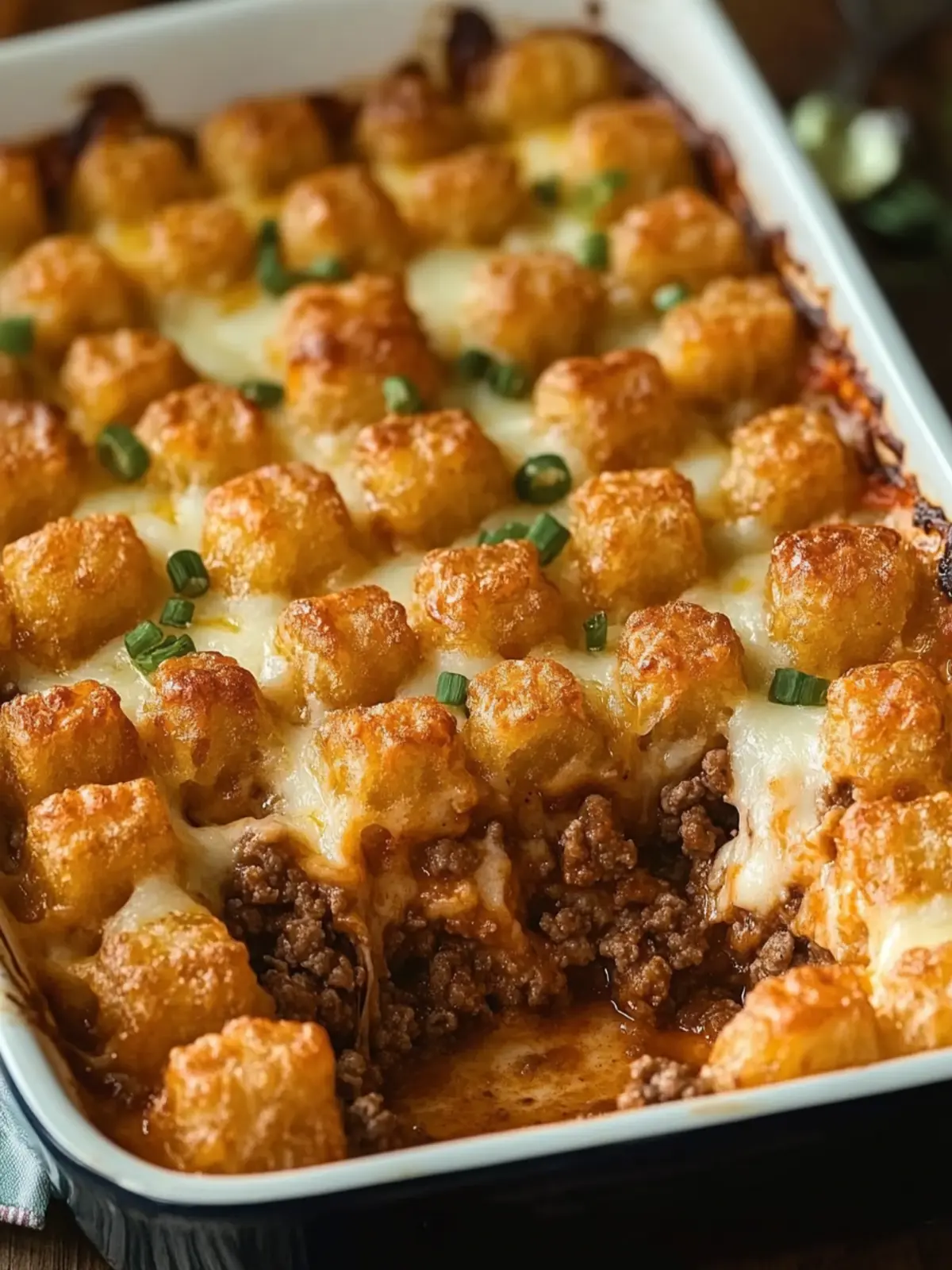 tator tot casserole with ground beef