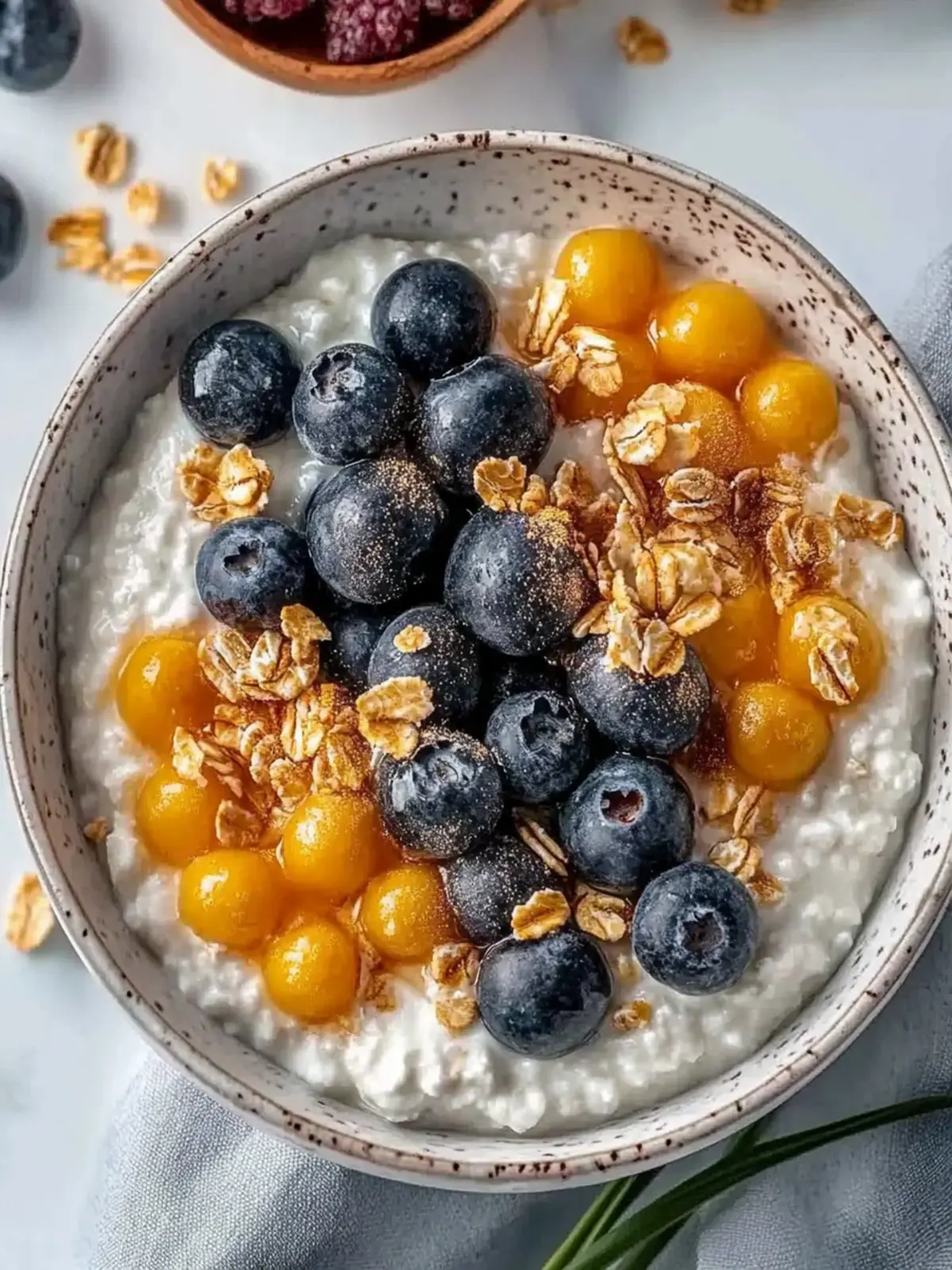 Keto Cottage Cheese Bowl