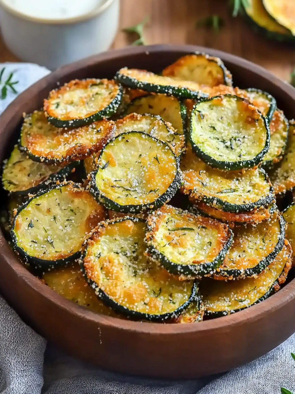 Tasty Keto Zucchini Chips
