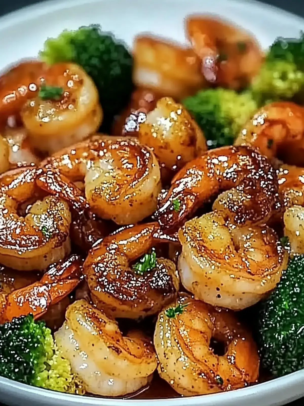High-Protein Honey Garlic Shrimp