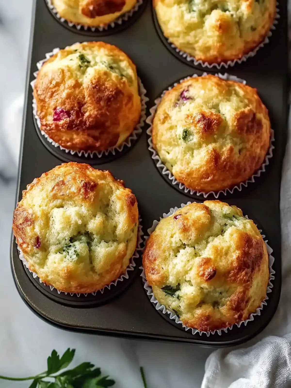 Quick Cottage Cheese Breakfast Muffins