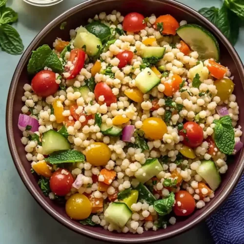 Mouthwatering Mediterranean Couscous Salad