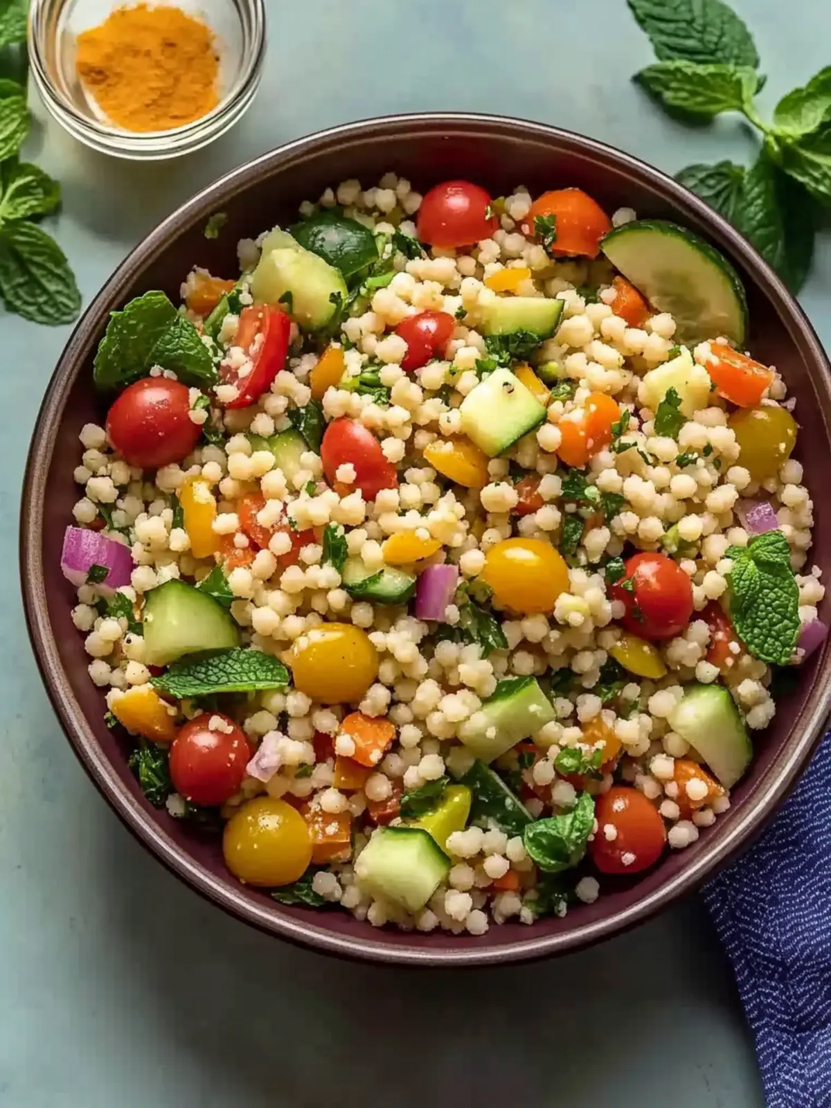 Mouthwatering Mediterranean Couscous Salad