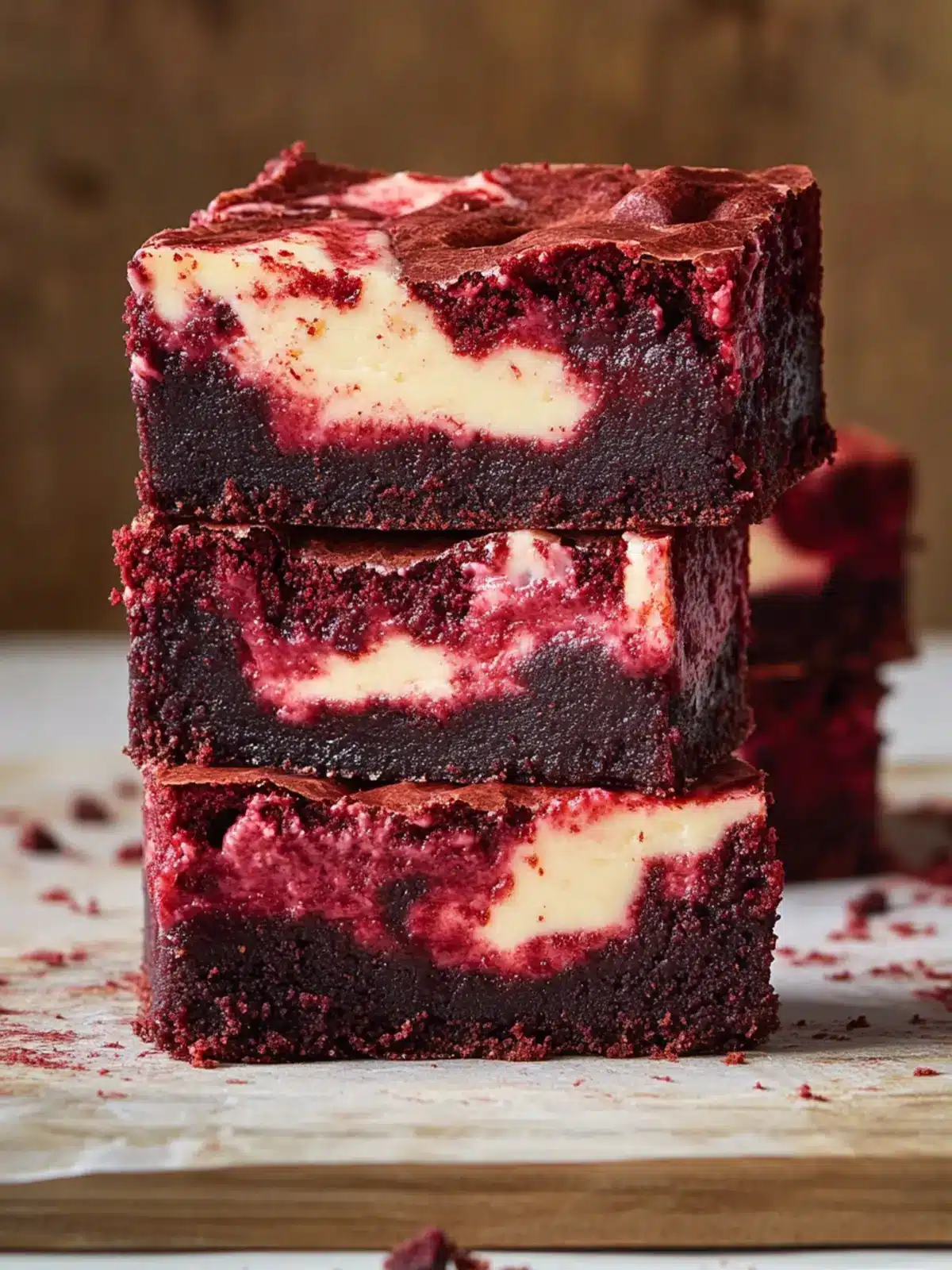 Decadent Red Velvet Cheesecake Brownies to Delight Your Tastebuds