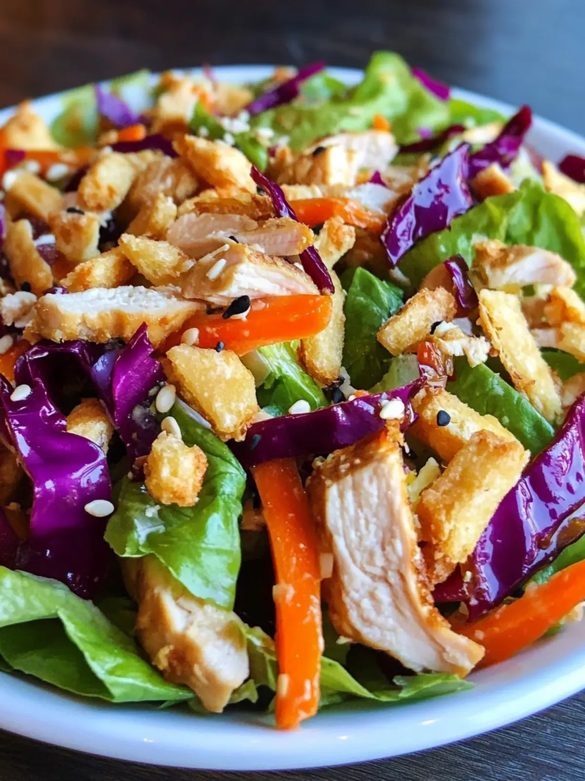 Asian Chicken Crunch Salad