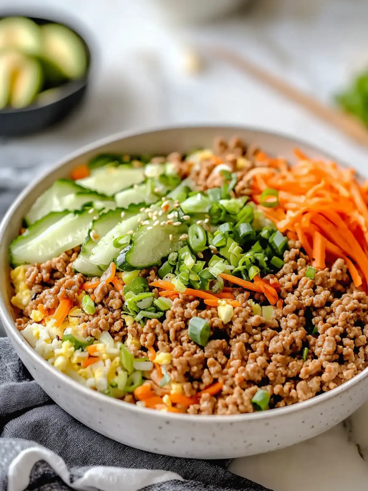 Dairy-Free Ground Turkey Egg Roll in a Bowl