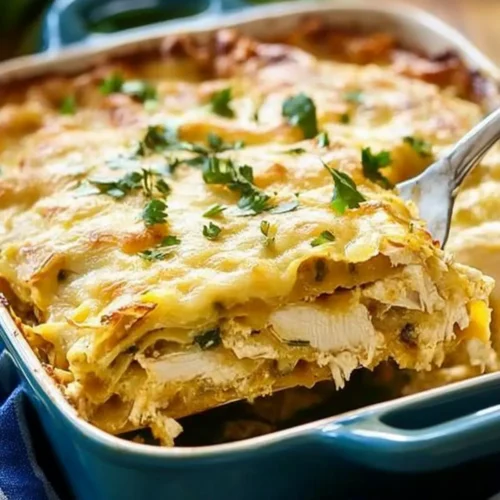 Easy Chicken Enchilada Casserole recipe