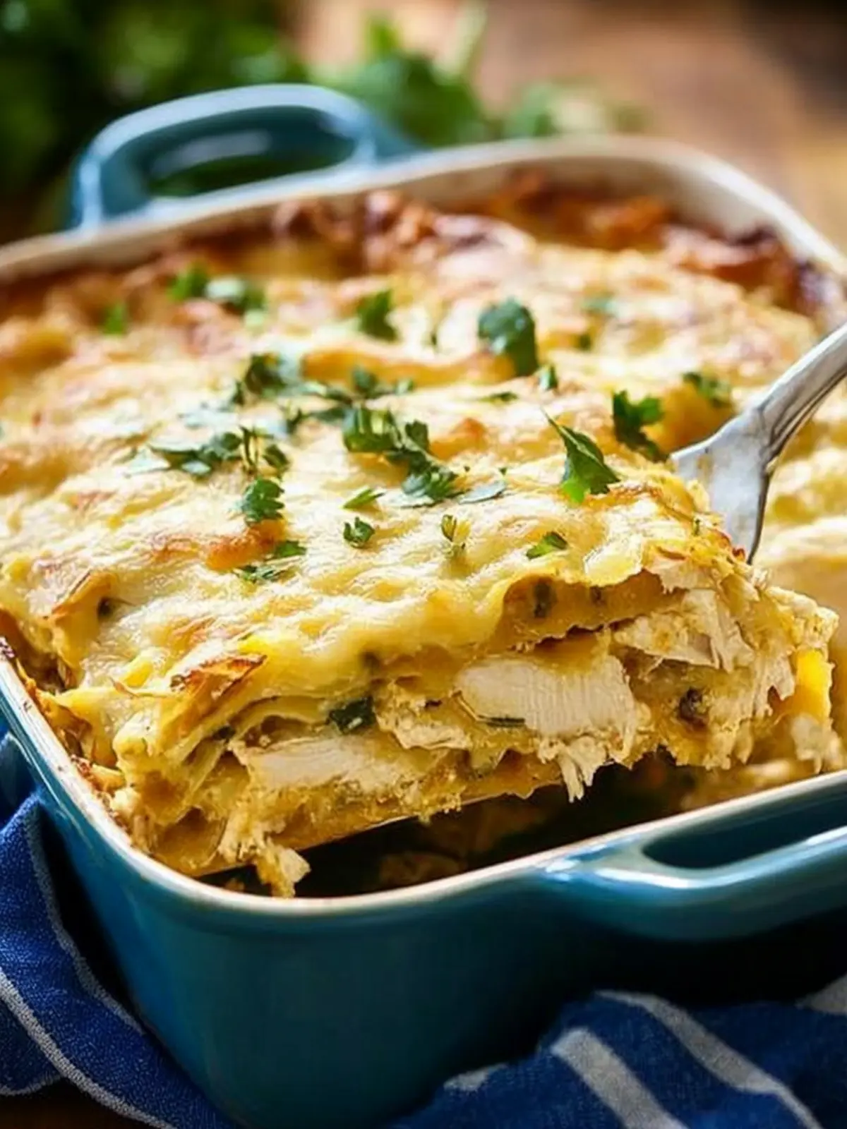 Easy Chicken Enchilada Casserole recipe
