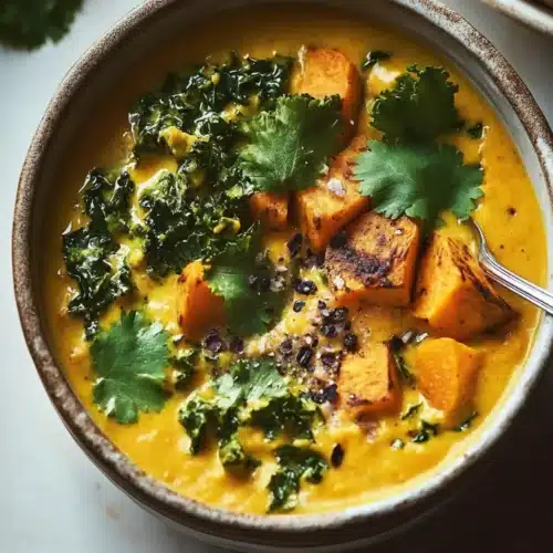 Sweet Potato Kale Coconut recipe