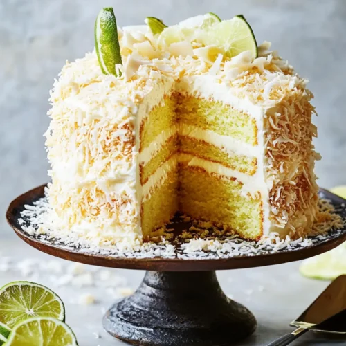 Coconut-Lime Layer Cake