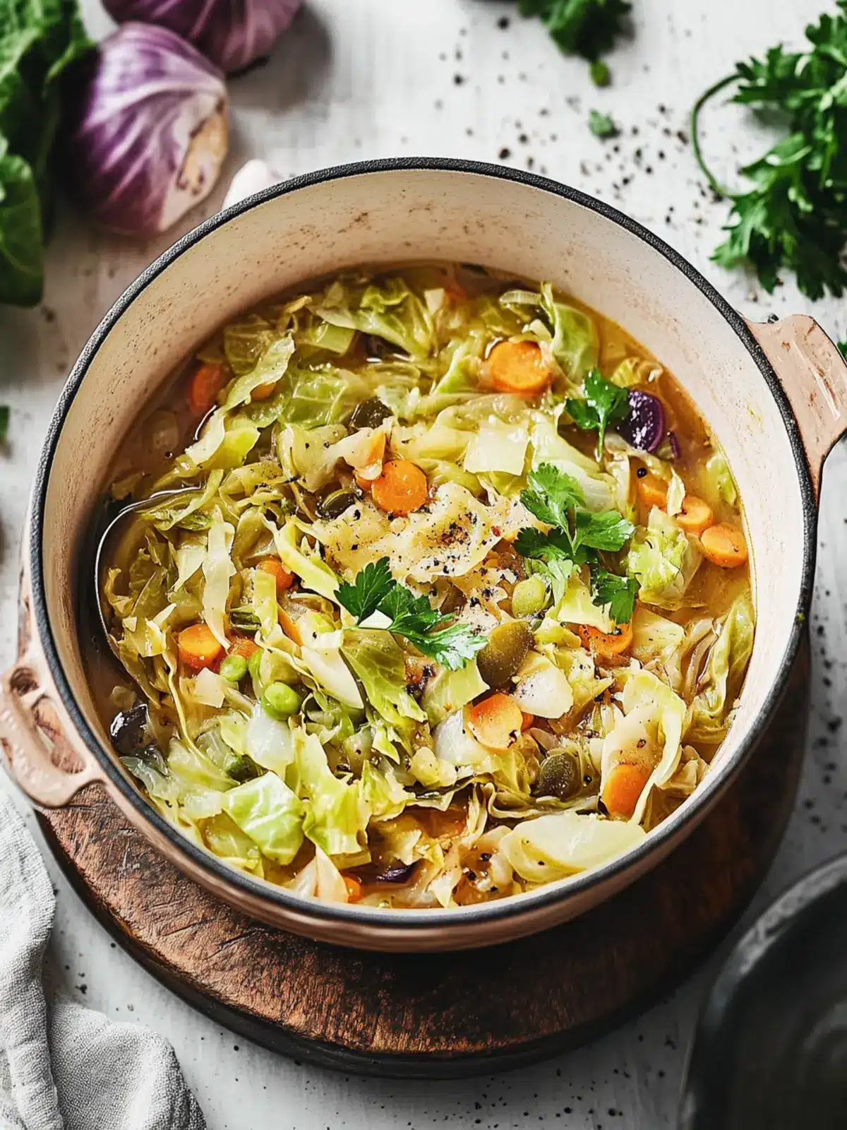 cabbage soup recipe easy