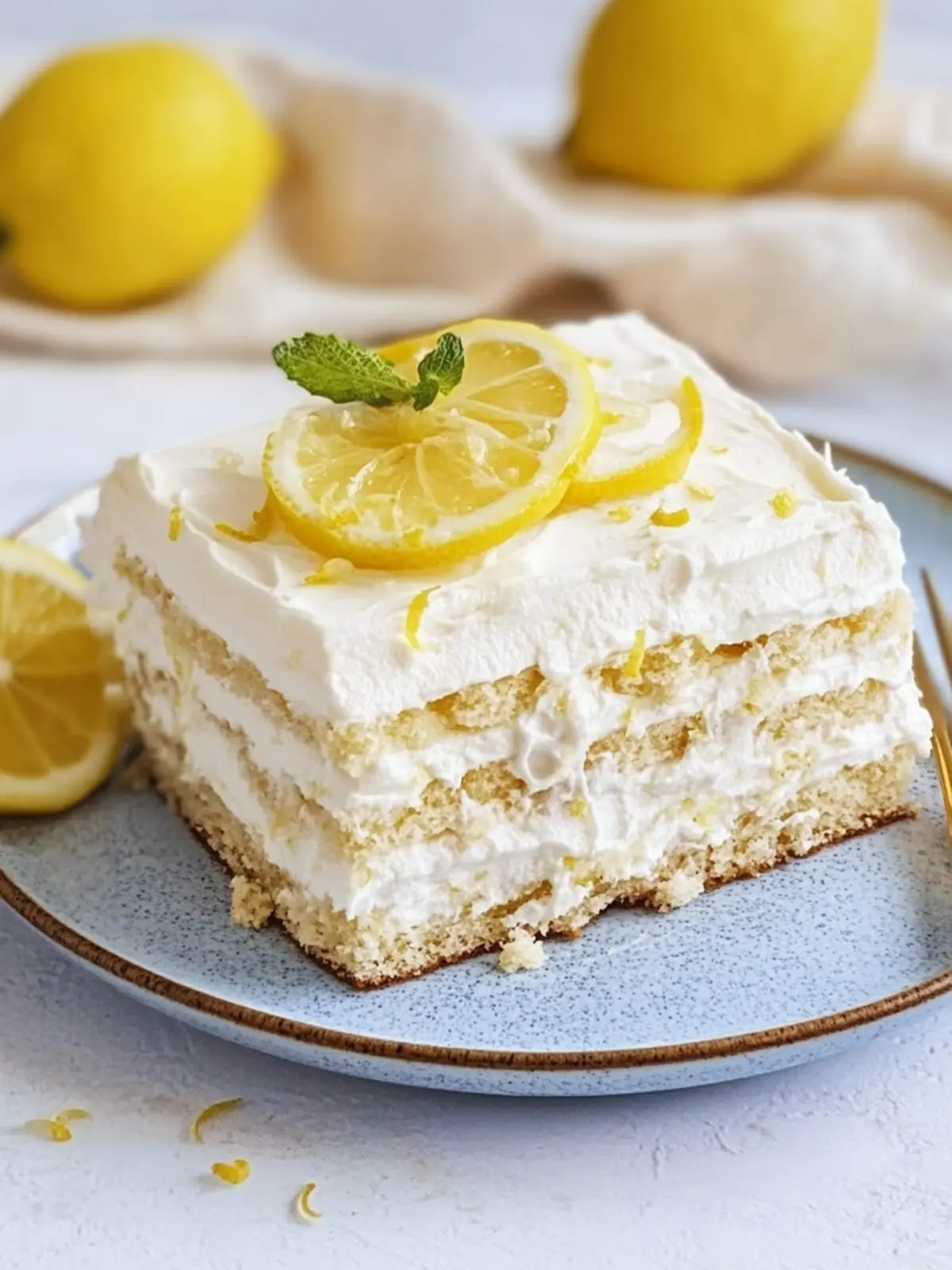 Lemon Icebox Cake