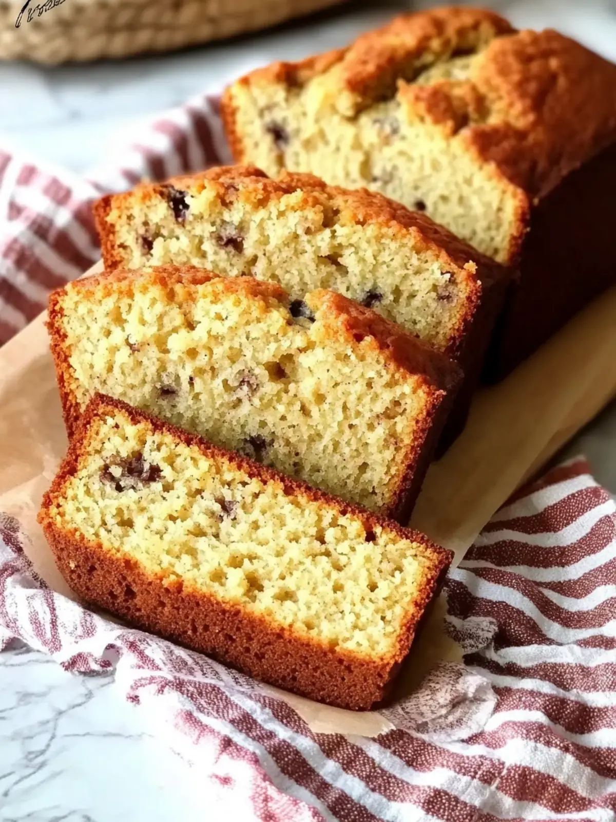 3 Ingredient Banana Bread