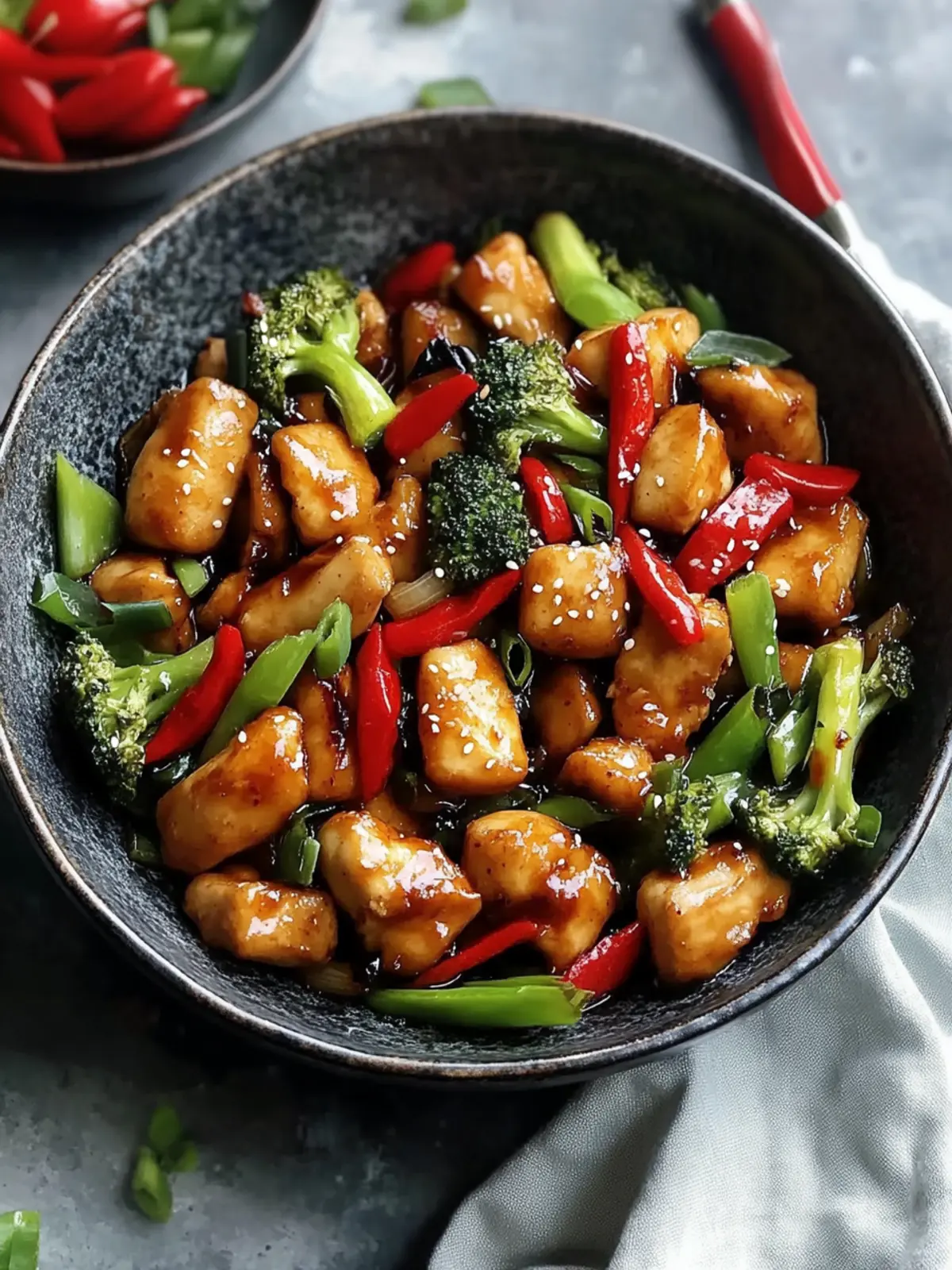 Sticky Teriyaki Chicken Stir-Fry