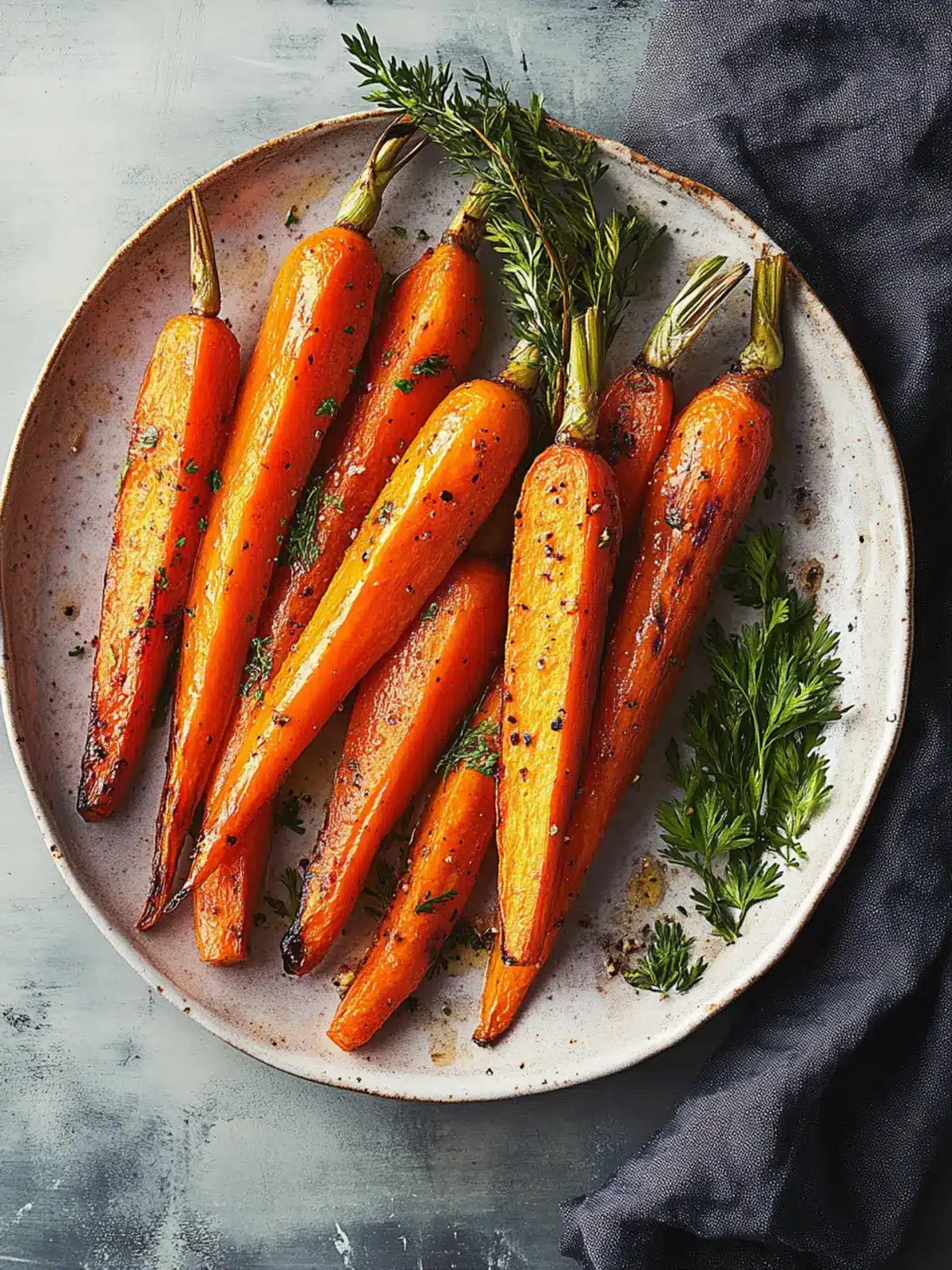 roasted carrots