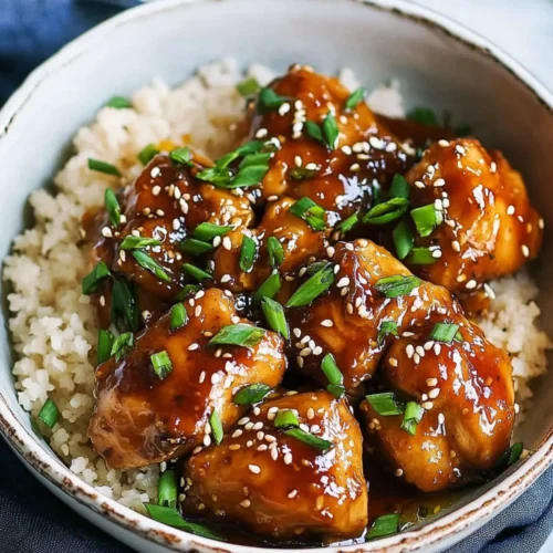 Slow Cooker Honey Garlic Chicken
