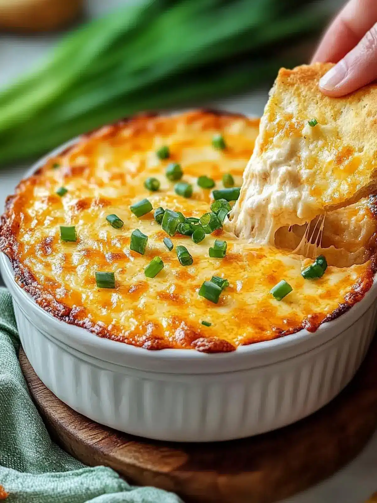 Homemade Air Fryer Buffalo Chicken Dip