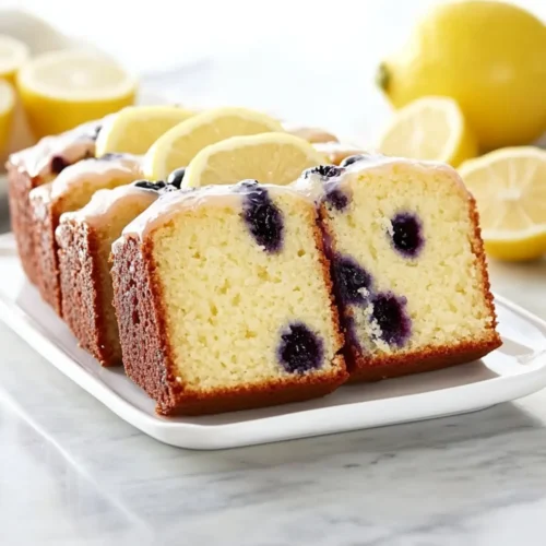 Lemon-Blueberry Pound Cake