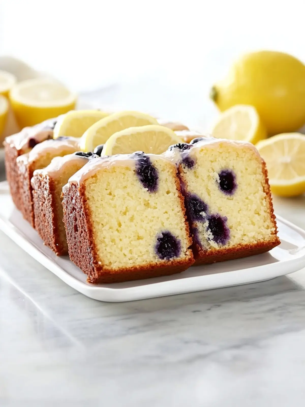Lemon-Blueberry Pound Cake: A Springtime Delight Awaits