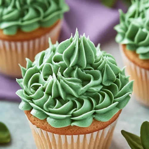 Succulent Cupcakes