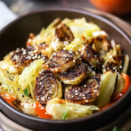 Roasted Cabbage Wedges