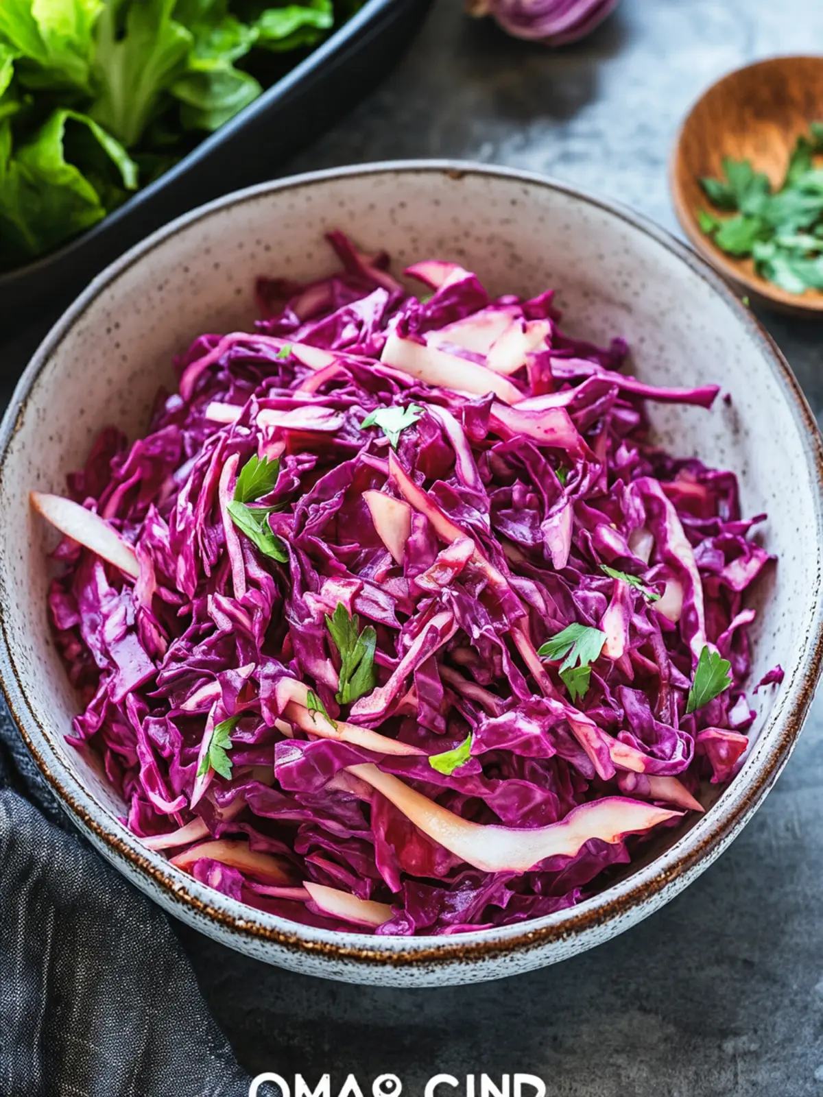 Red Cabbage Slaw Recipe