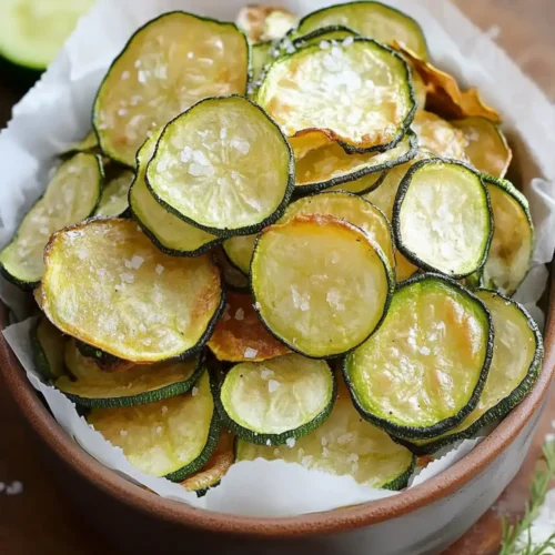 Best Salt and Vinegar Zucchini Chips