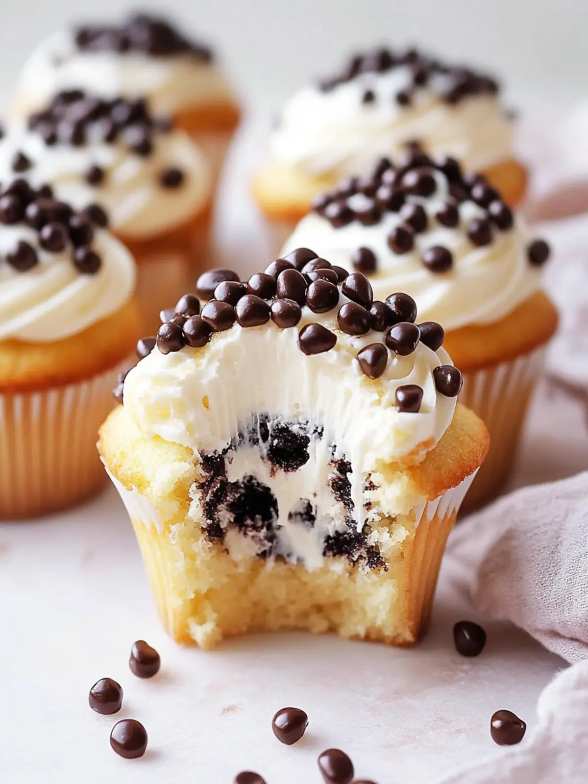 Cannoli Cupcakes
