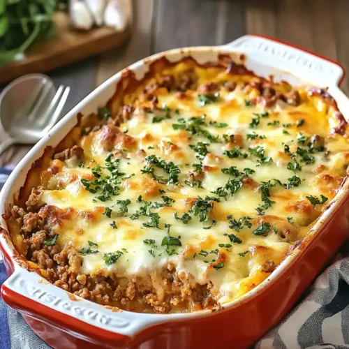 Low Carb Ground Turkey Casserole