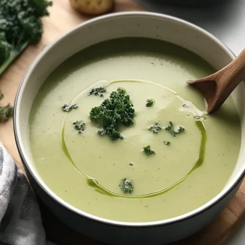 Creamy Potato Kale Soup