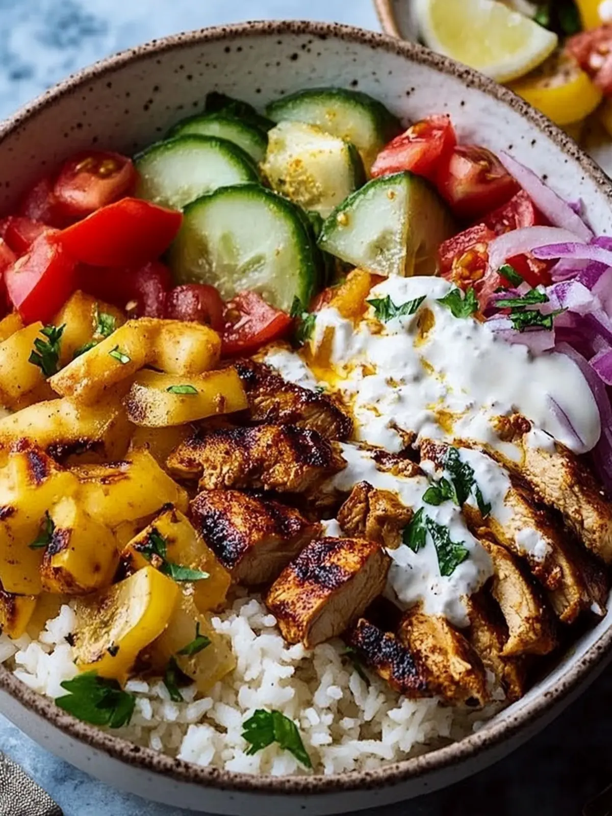 Chicken Shawarma Bowls