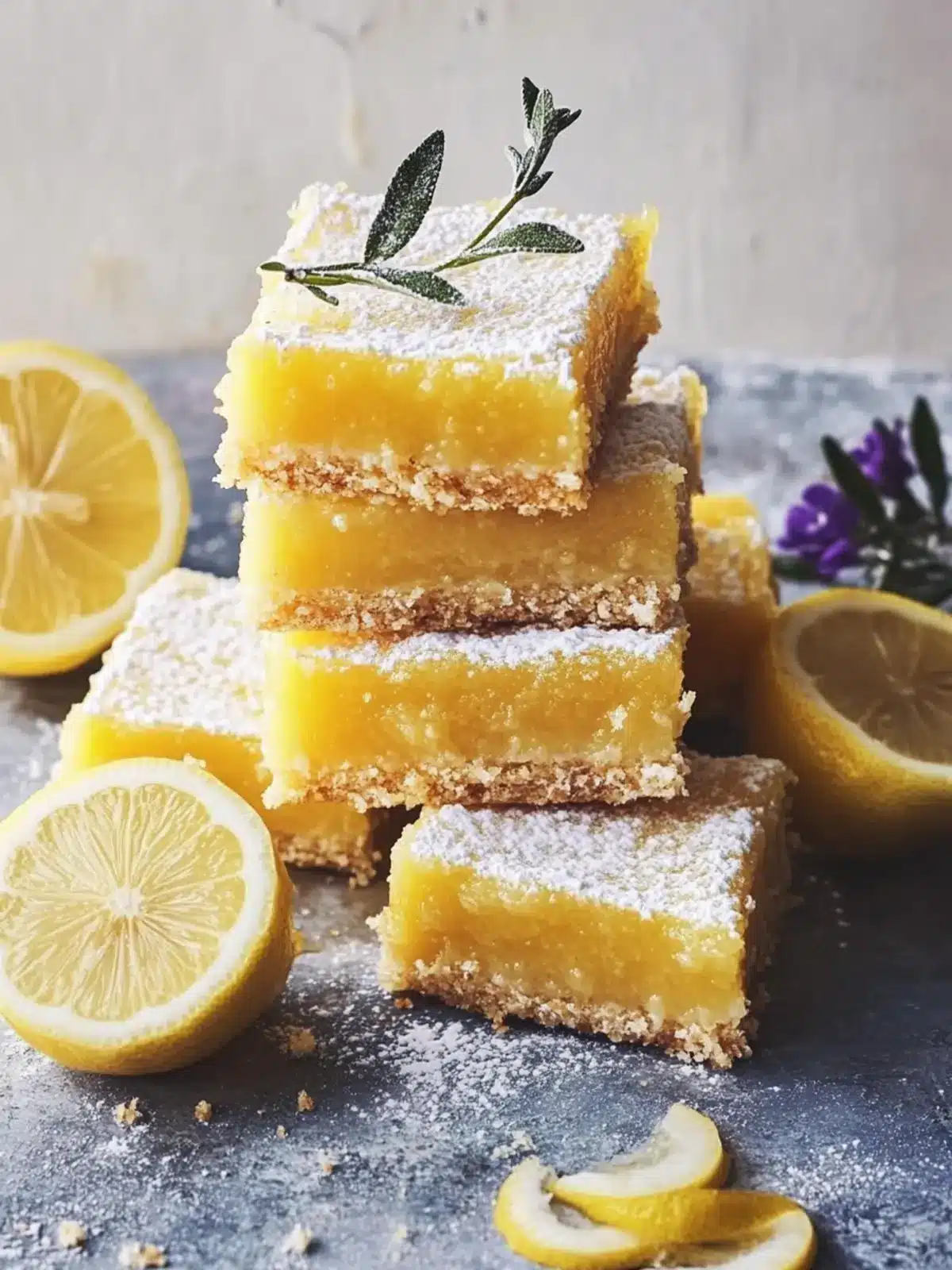 Irresistibly Easy Lemon Bars with a Buttery Crust