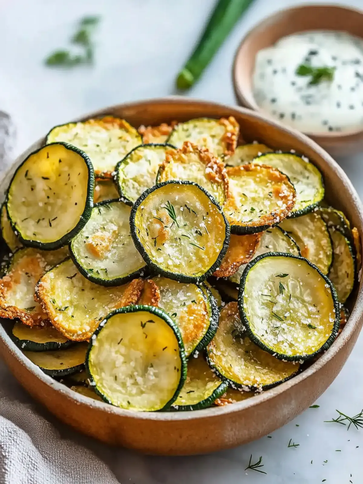 Tasty Keto Zucchini Chips