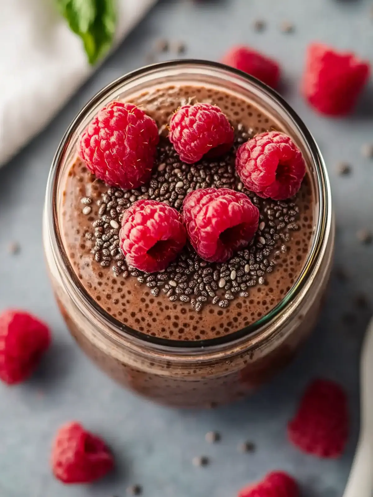 Sweet Chocolate Chia Seed Pudding