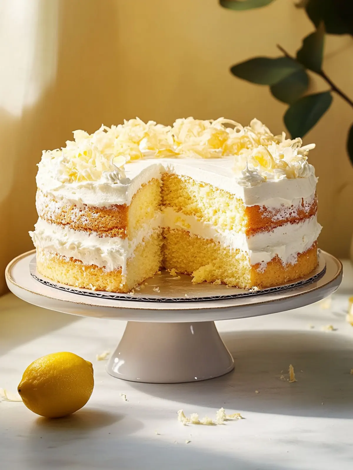 Lemon Cream Cake