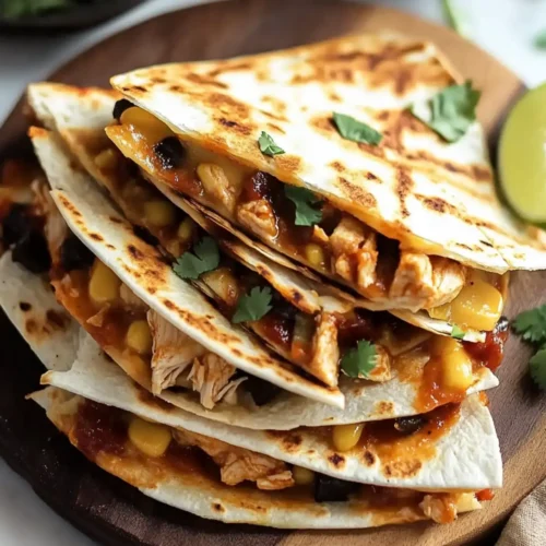 BBQ Chicken Quesadillas