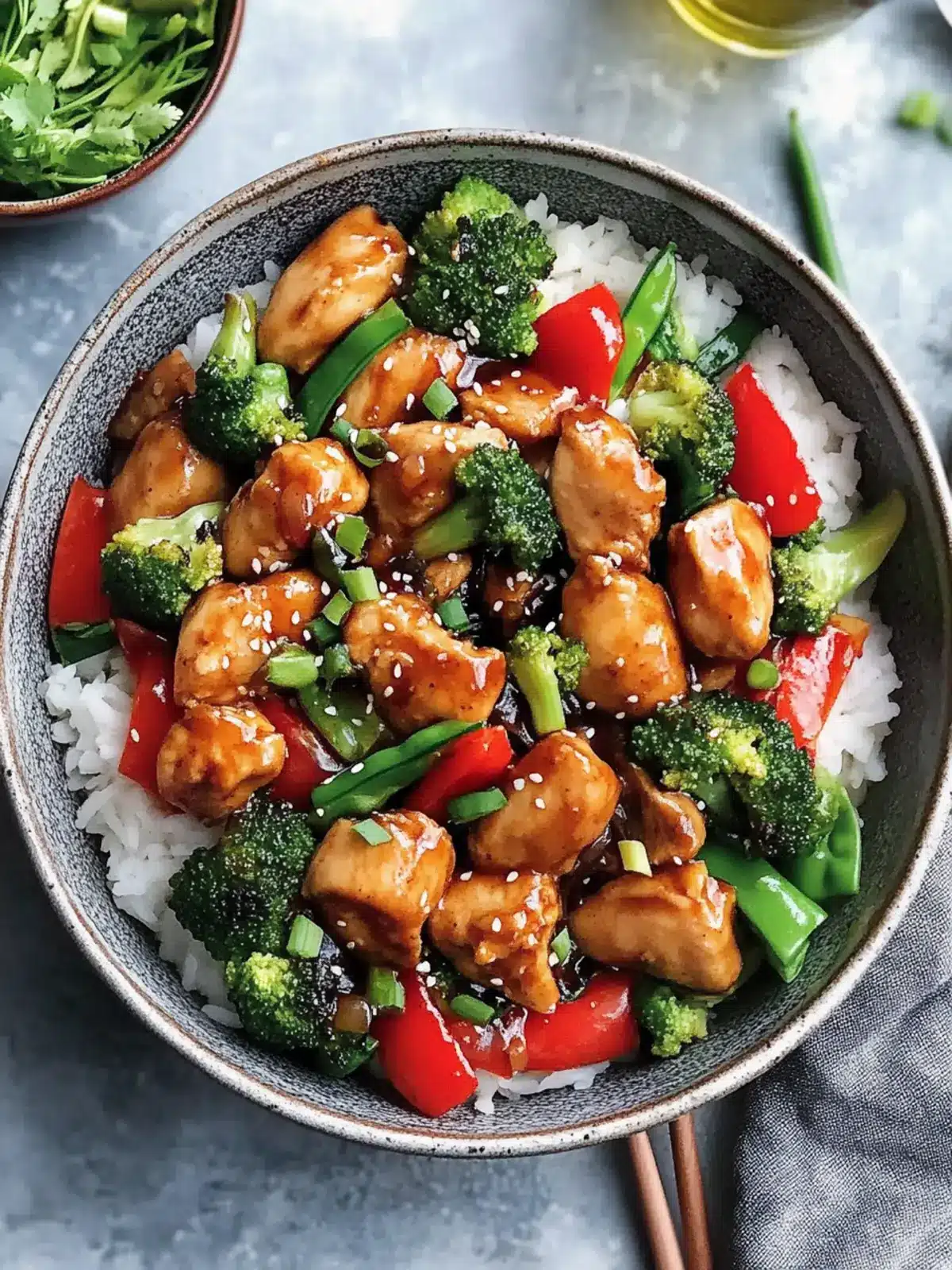 Sticky Teriyaki Chicken Stir-Fry