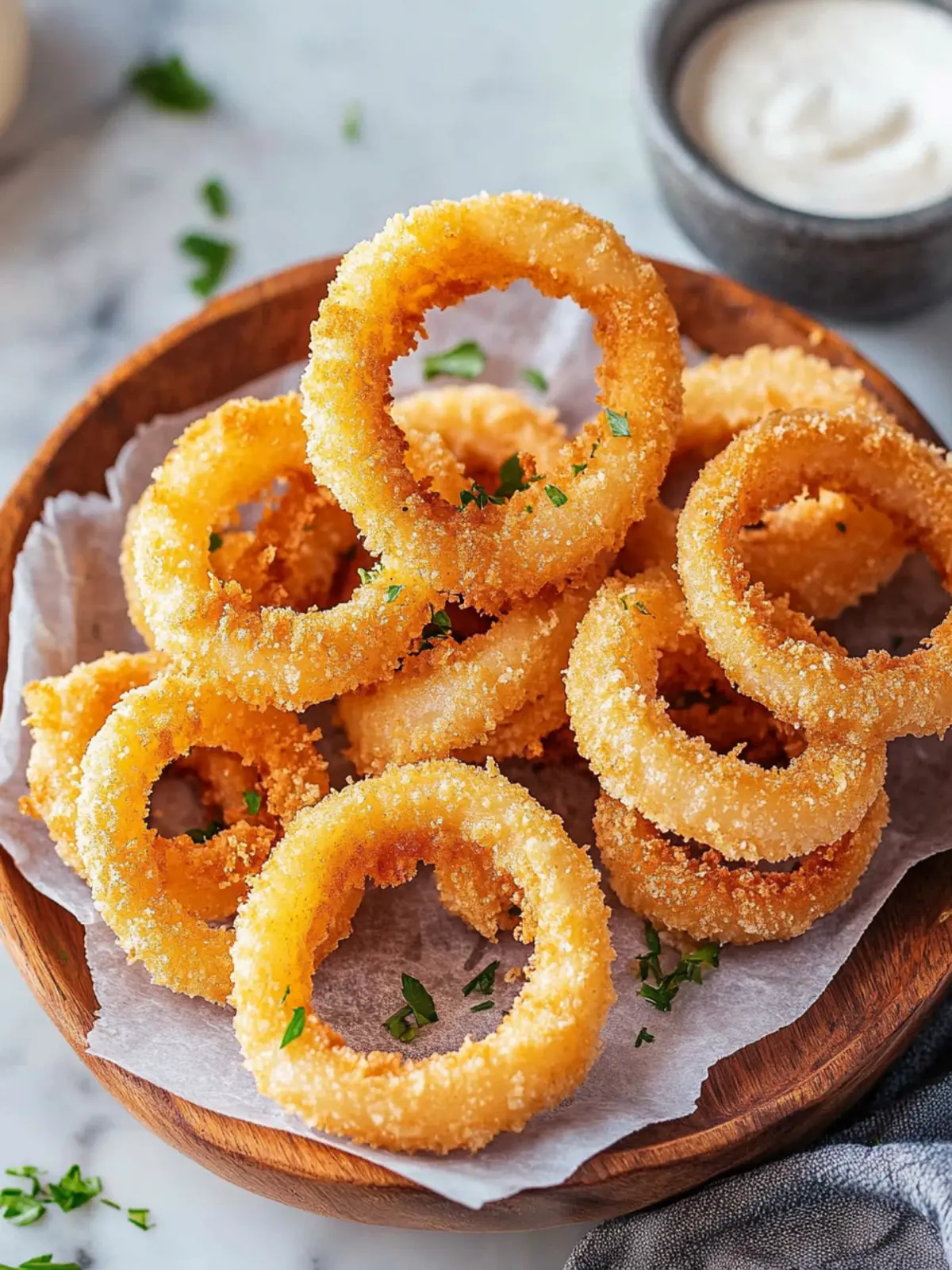 Air Fryer Onion Rings