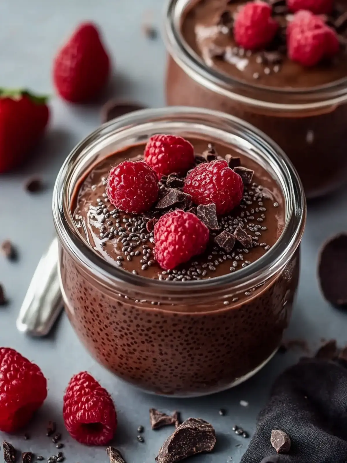 Sweet Chocolate Chia Seed Pudding
