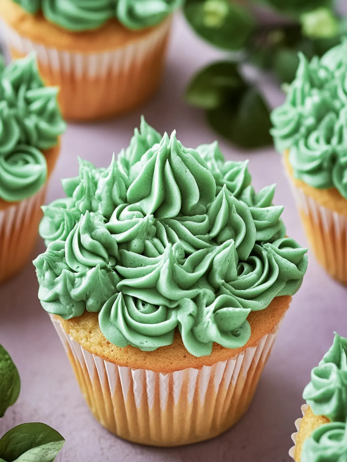 Succulent Cupcakes