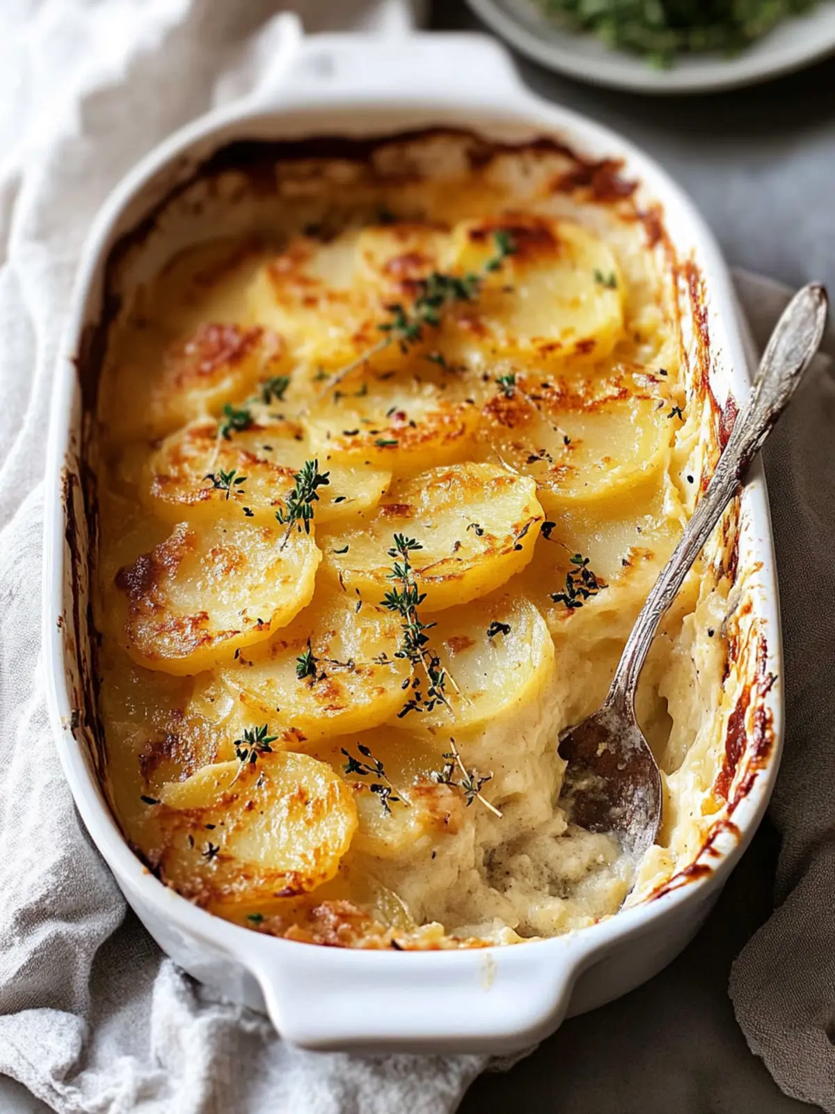 scalloped potatoes
