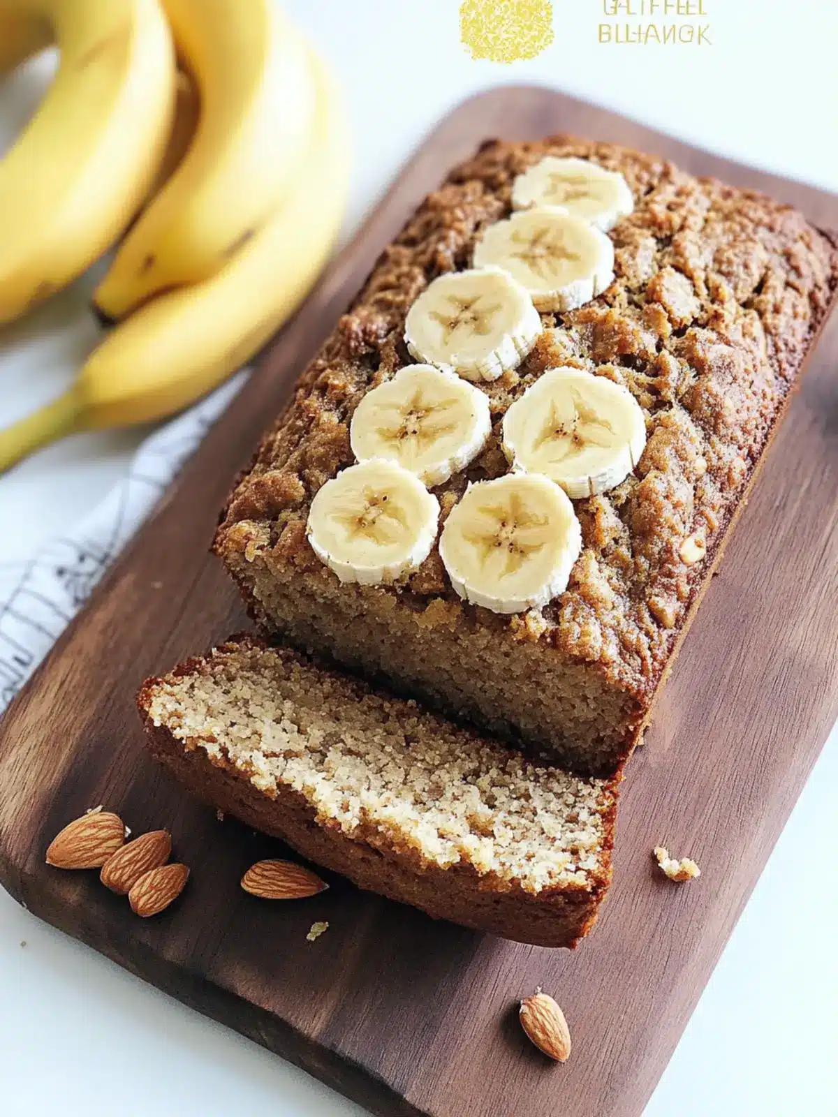 Gluten-Free Banana Bread (almond/oat flour)