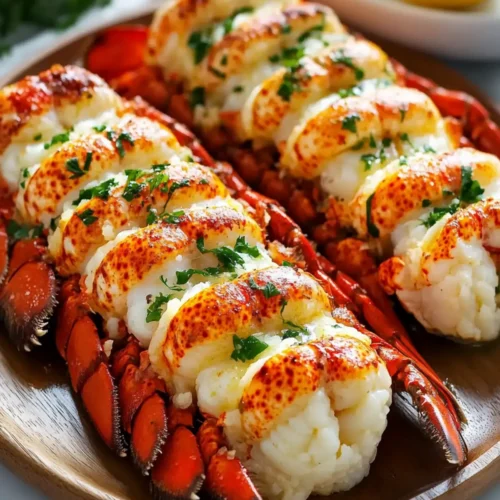 Tender Baked Lobster Tails