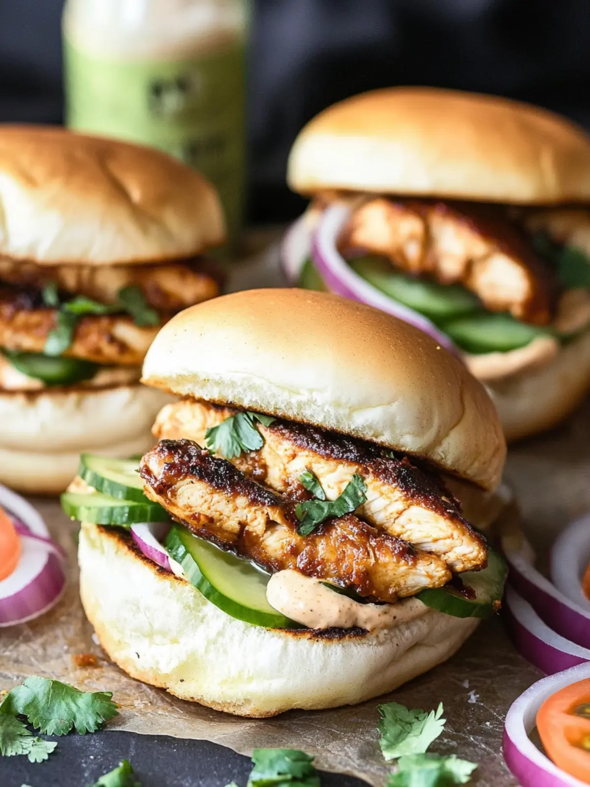 Chicken Shawarma Sliders