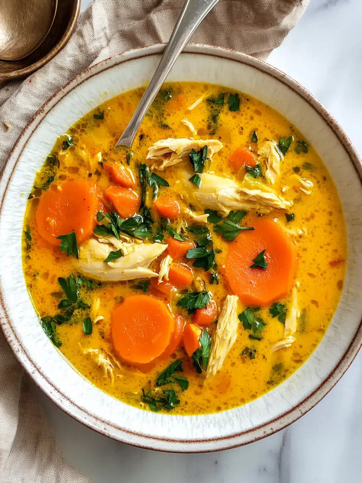 Cozy Turmeric Chicken Soup for Ultimate Comfort and Health