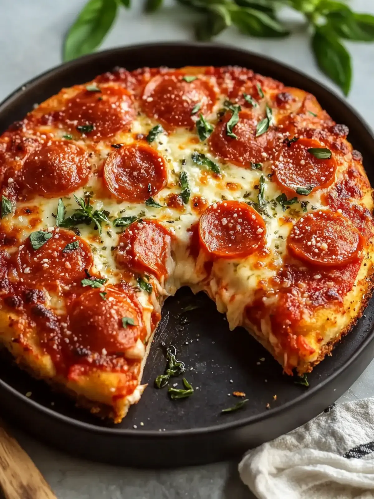 Best Cottage Cheese Pizza Bowl