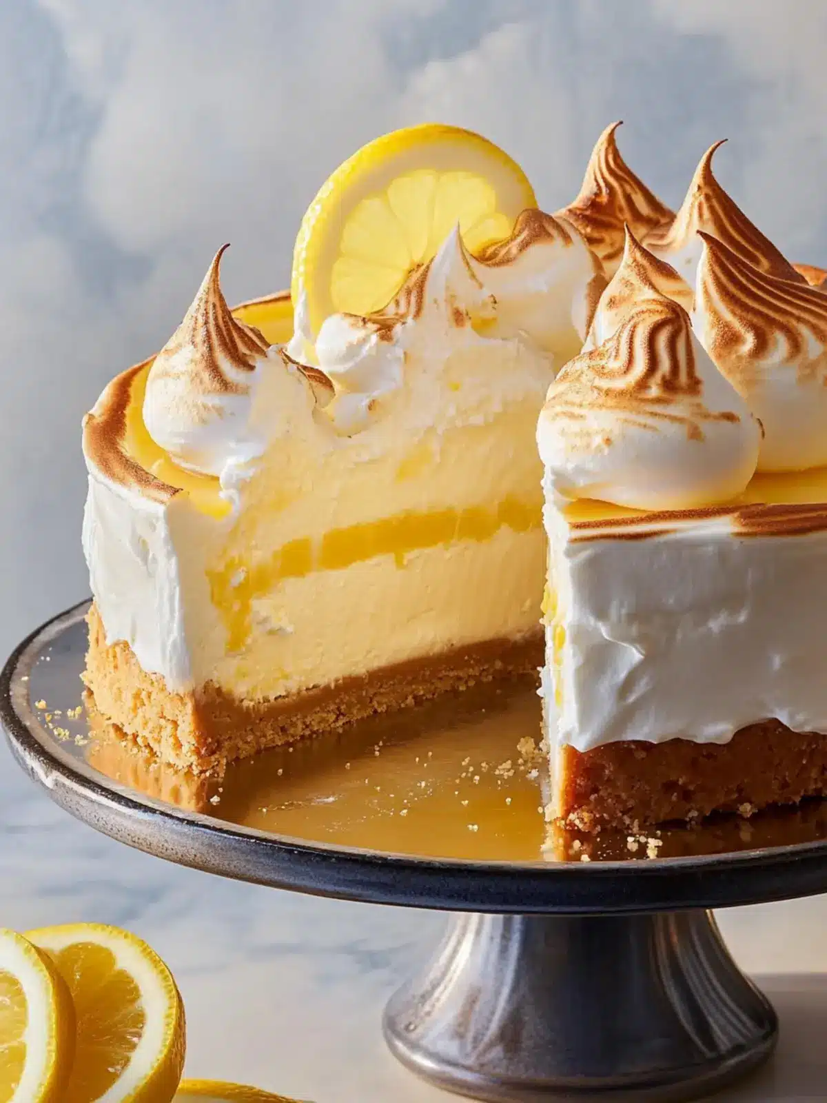 Lemon Meringue Cheesecake